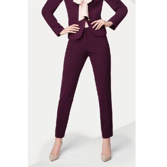 Calvin Klein  Mid-Rise Skinny Trousers - Picture 1 of 7